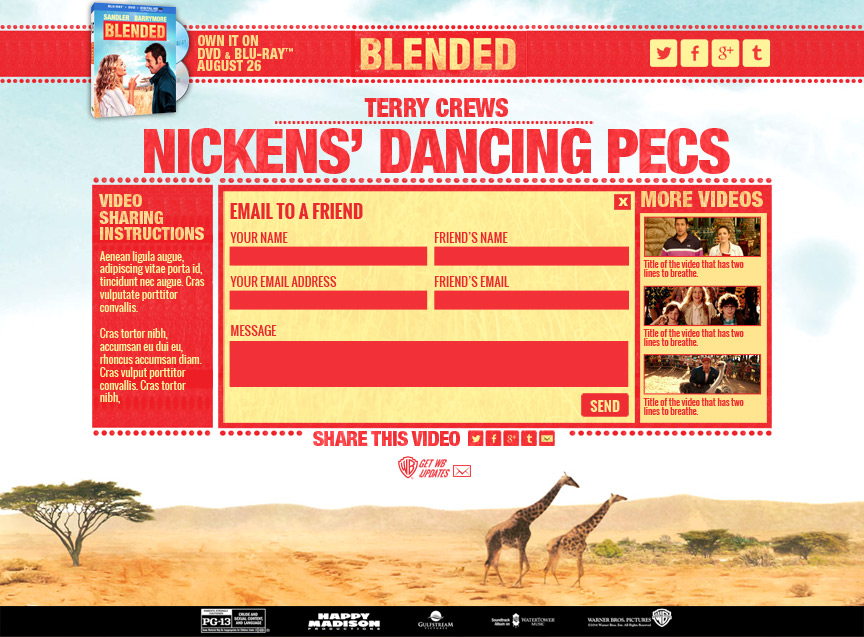 Blended - Nicken's Dancing Pecs - Firestride Media